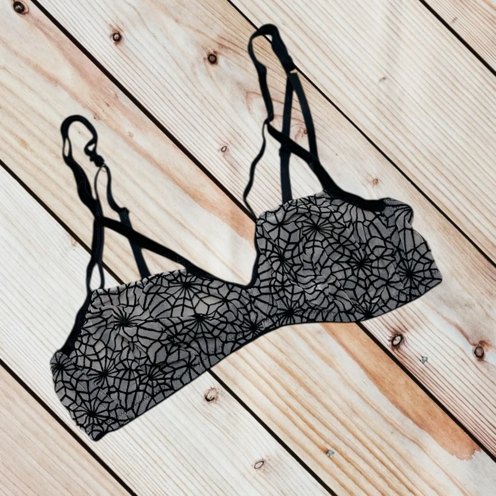 Cosabella M spiderweb Paris Flock Soft Bralette